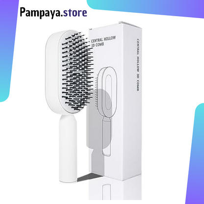 CEPILLO CON AUTO LIMPIEZA PARA EL CABELLO