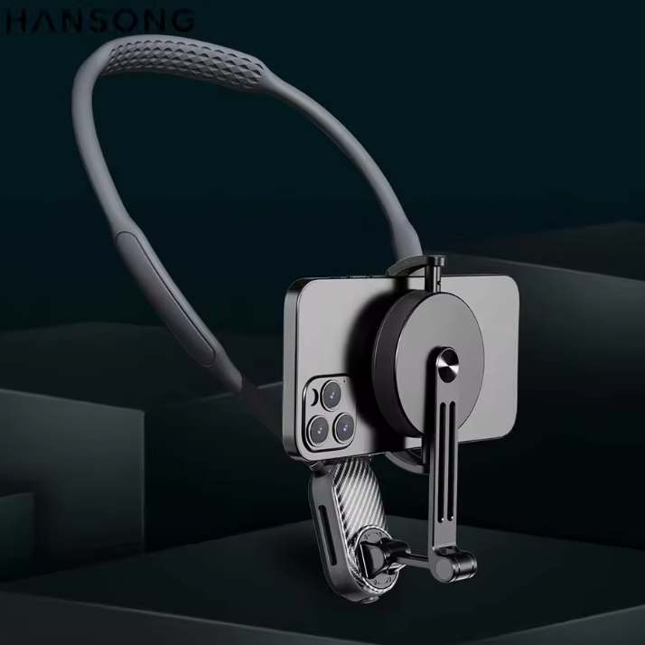 Soporte Magnético de Cuello 360° para Celular | Manos Libres