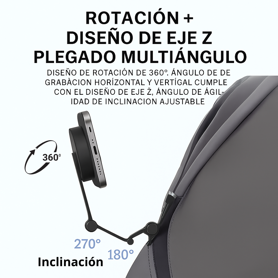 Soporte Magnético de Cuello 360° para Celular | Manos Libres