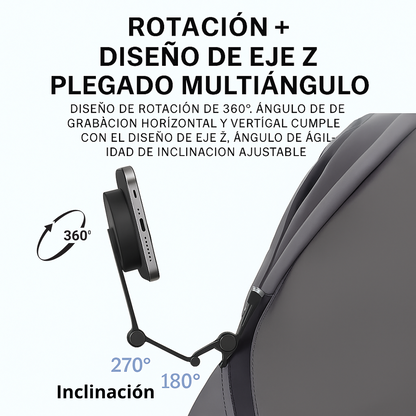 Soporte Magnético de Cuello 360° para Celular | Manos Libres