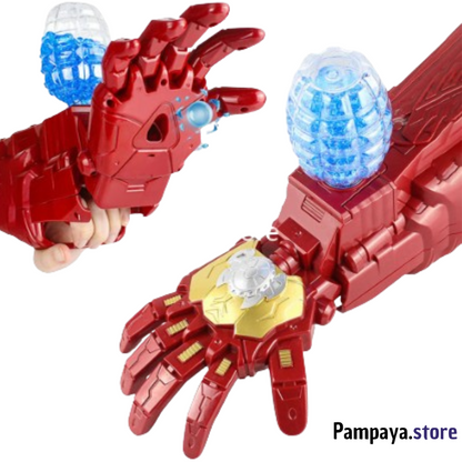 IRON MAN BRAZO LANZADOR DE HIDROGEL