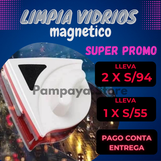 Limpiador Magnético de cristal  /  Limpiador de ventanas
