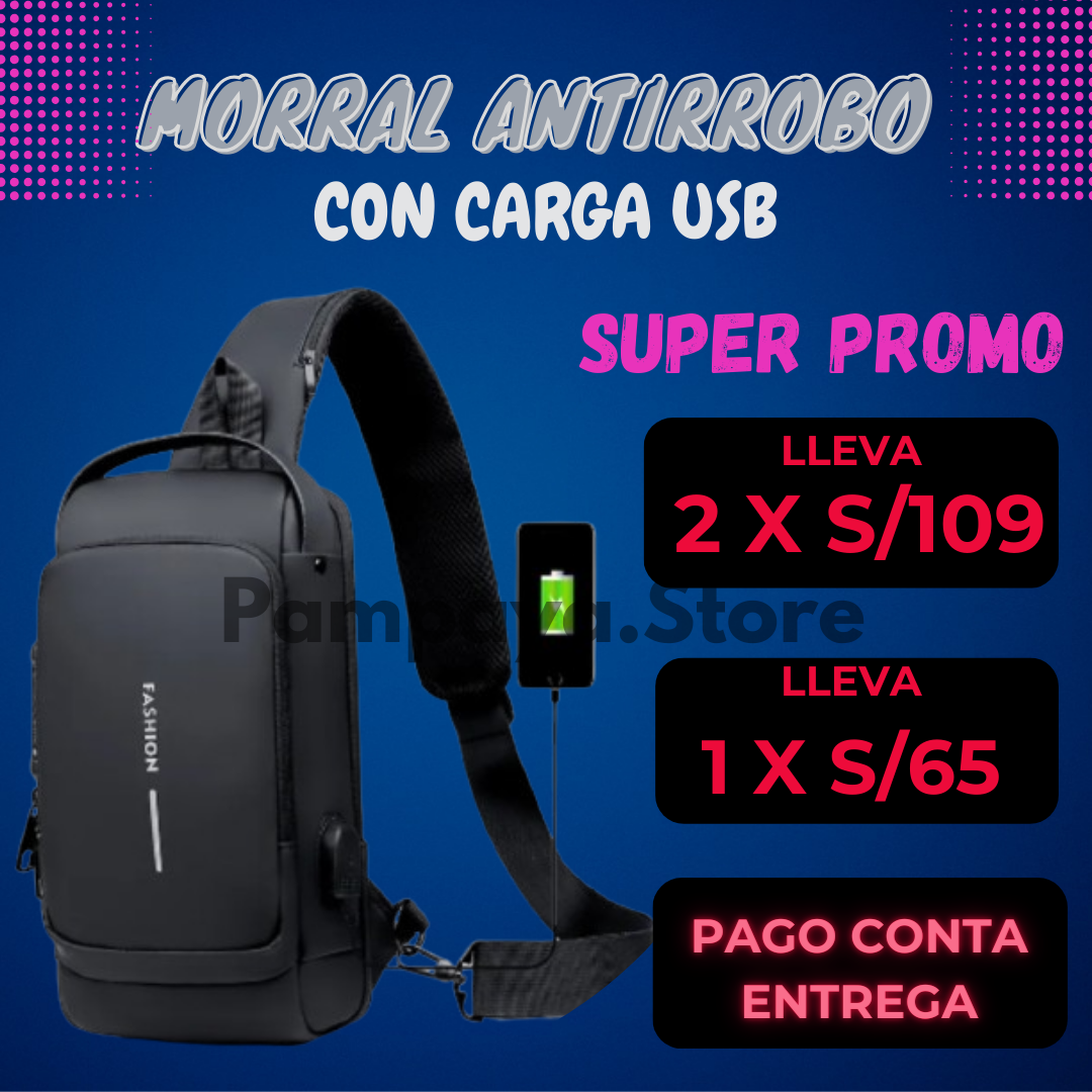 MORRAL CON CLAVE ANTIRROBO Y CARGA DE ENERGIA
